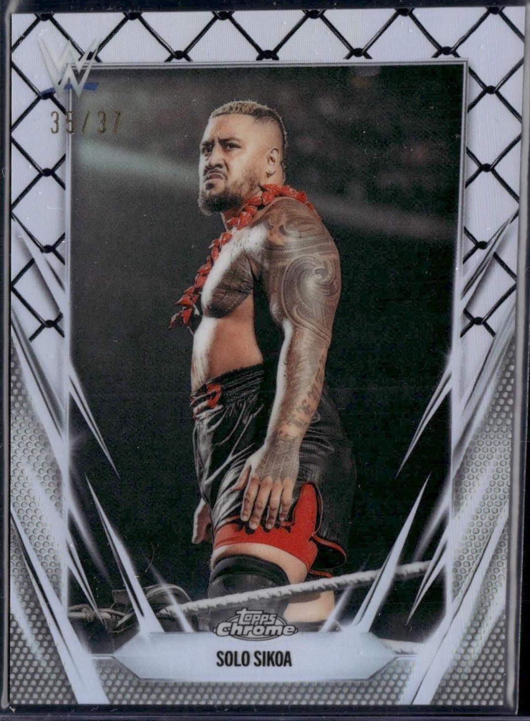 Solo Sikoa [Steel Cage Refractor] #63
