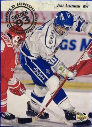 Jere Lehtinen #615 Hockey Cards 1992 Upper Deck