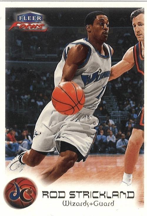 Rod Strickland #15 1999-00 Fleer Focus Basketball