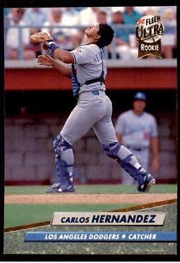 Carlos Hernandez #506 Baseball Cards 1992 Ultra