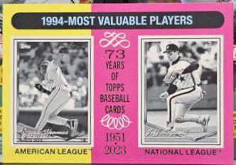 Jeff Bagwell / Frank Thomas [Black White Image] #198
