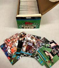 Complete Set Football Cards 1991 Stadium Club