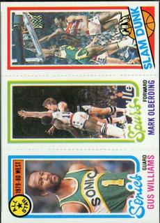 Gus Williams / Mark Olberding / James Bailey #12 / 210 / 255