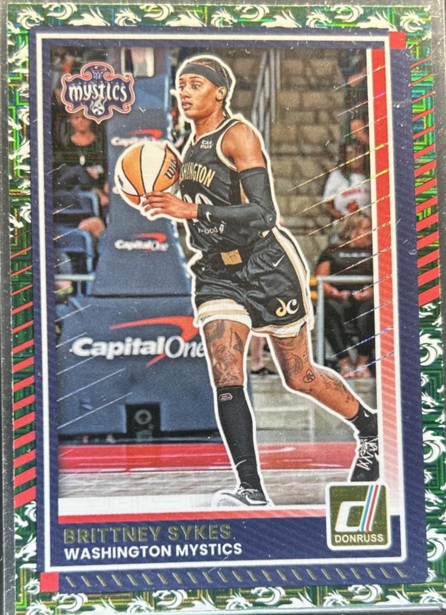 Brittney Sykes #41 2025 Panini Donruss WNBA
