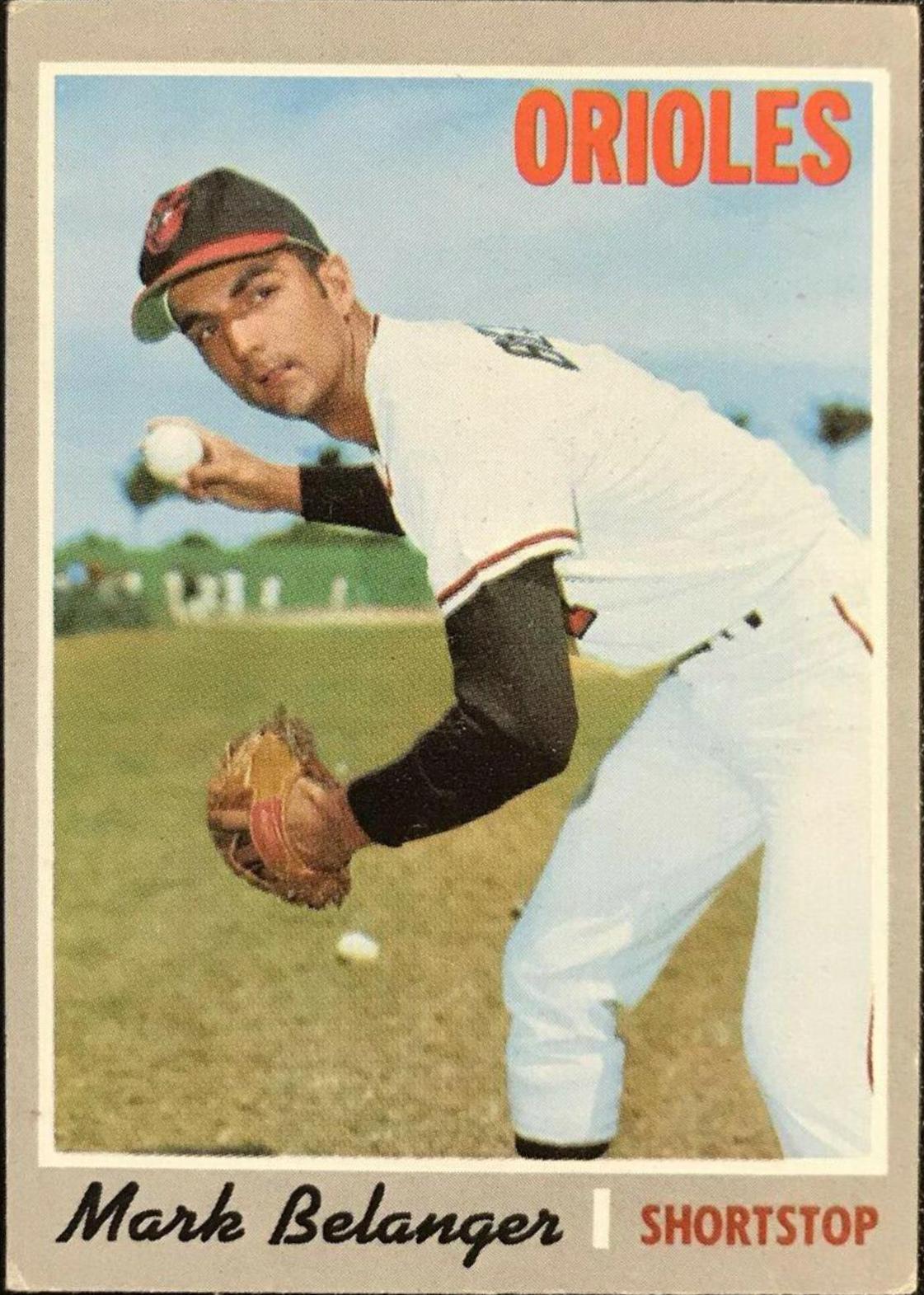 Mark Belanger #615 Baseball Cards 1970 Topps