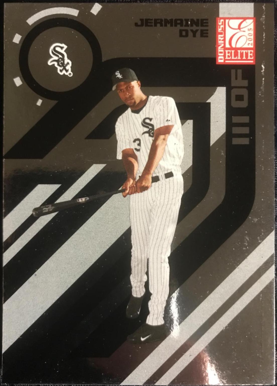 Jermaine Dye #43 Baseball Cards 2005 Donruss Elite