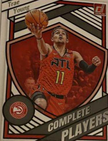 Trae Young #3 Basketball Cards 2020 Donruss Complete Players