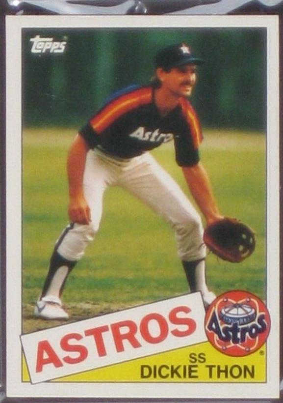 Dickie Thon #44 Baseball Cards 1985 Topps Mini