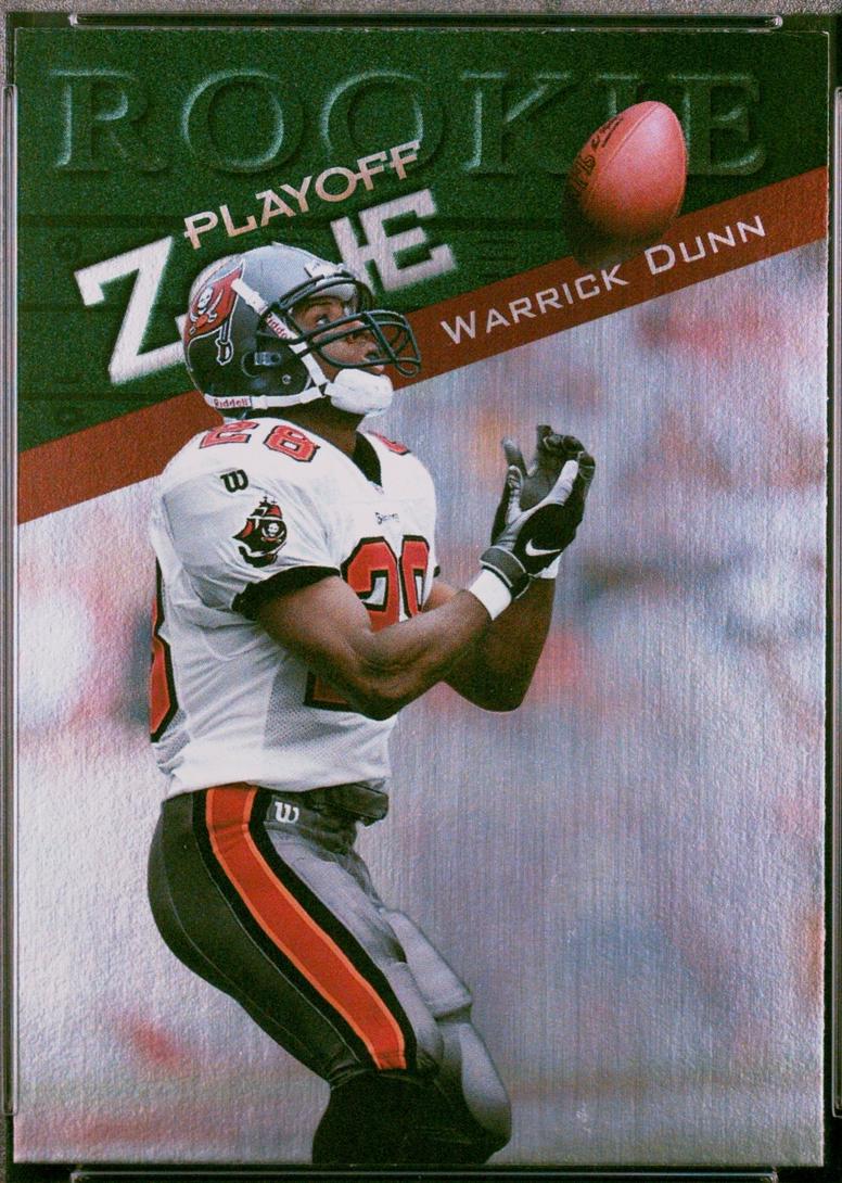 Warrick Dunn #130 1997 Playoff Zone Football