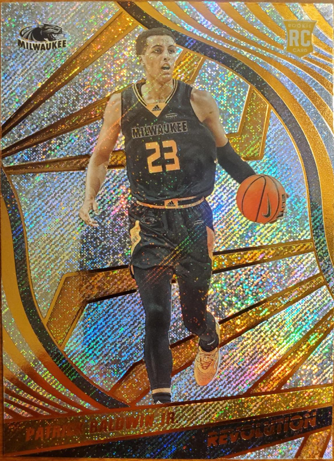 Patrick Baldwin Jr. #38 Basketball Cards 2022 Panini Chronicles Draft Picks Revolution