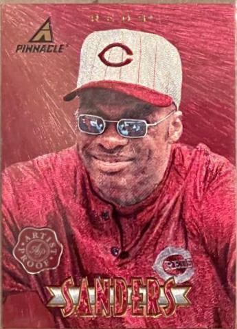 Reggie Sanders #22 Baseball Cards 1997 Pinnacle