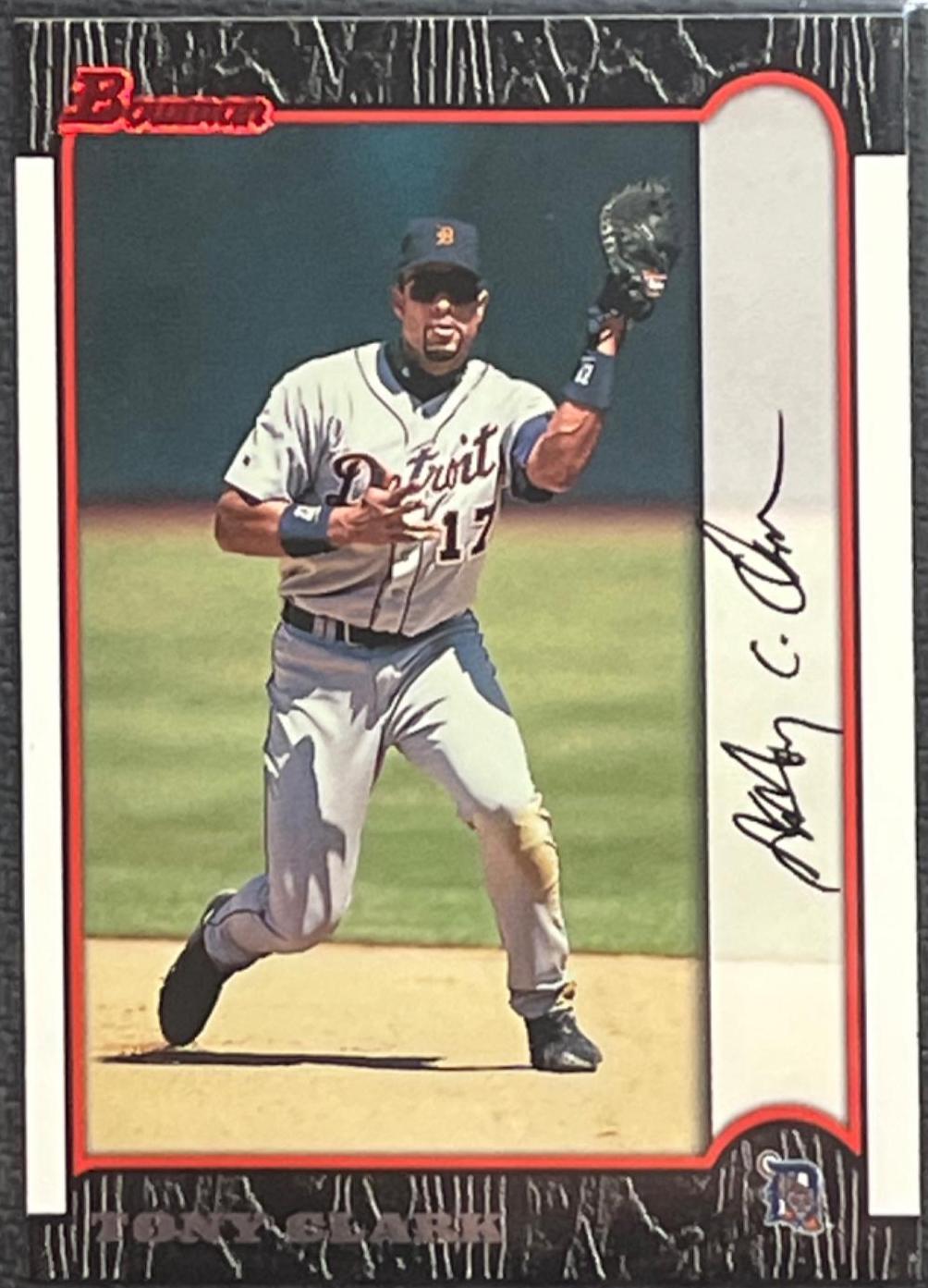 Tony Clark #14 Baseball Cards 1999 Bowman