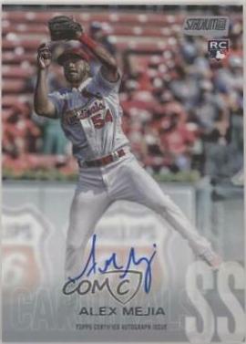 Alex Mejia #SCA-AME Baseball Cards 2018 Stadium Club Autographs