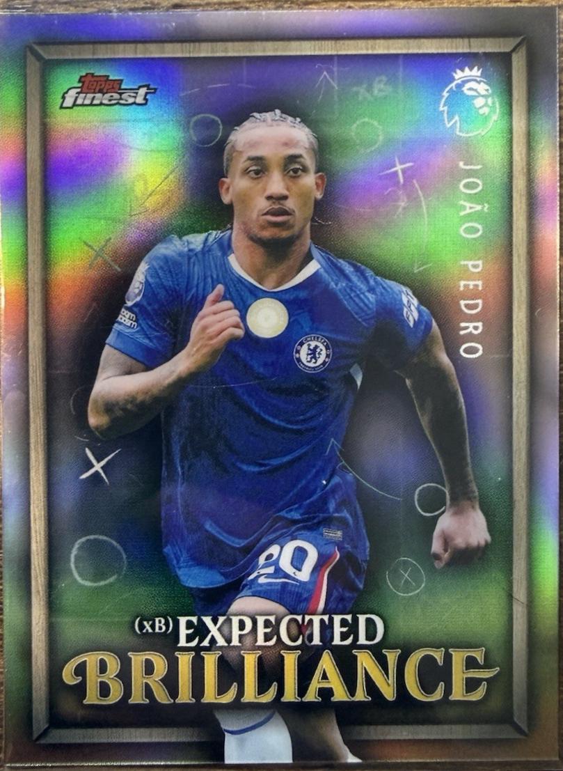 Joao Pedro #XB-14 2026 Topps Finest Premier League Expected Brilliance