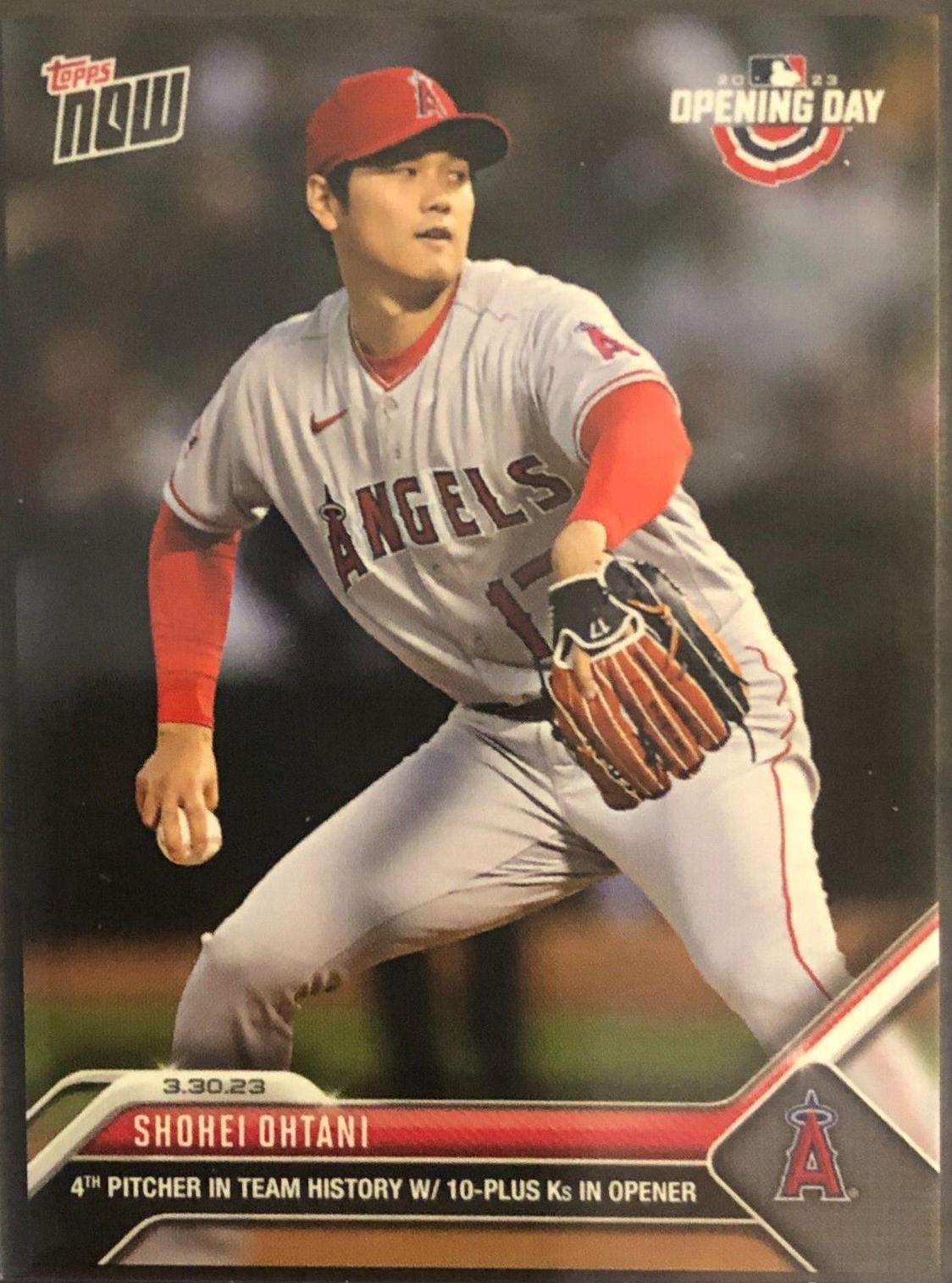 Shohei Ohtani #11 Baseball Cards 2023 Topps Now
