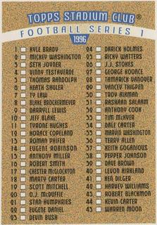 Series 1 Checklist- 1-90