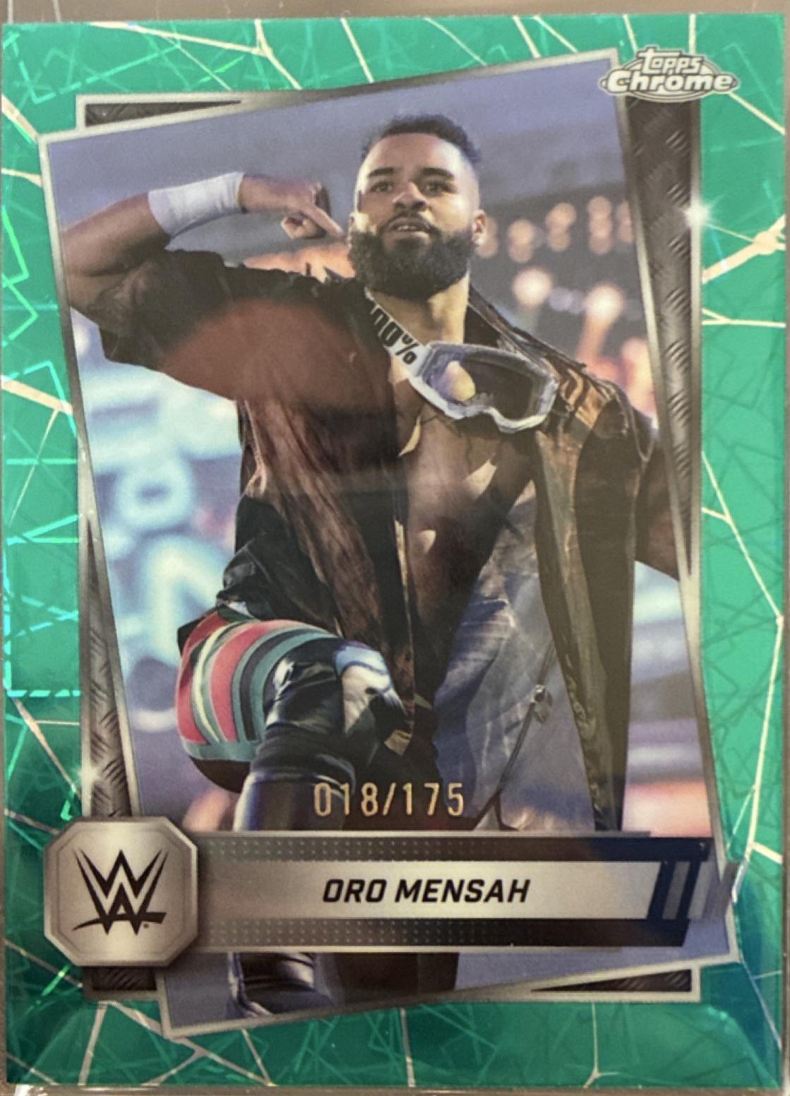 Oro Mensah [Teal Laser Refractor] #90