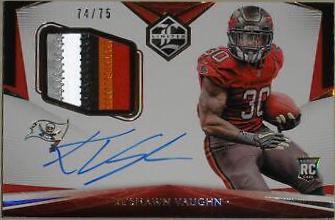Ke'Shawn Vaughn [Patch Autograph Gold] #136