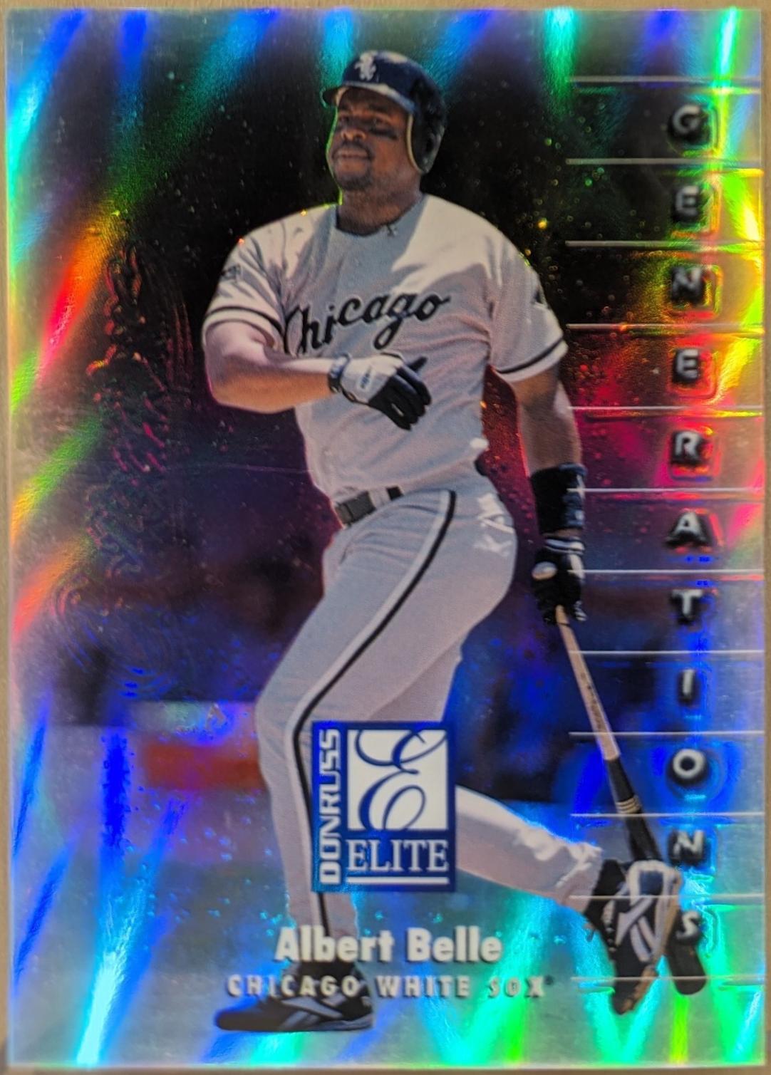 Albert Belle #532 1998 Donruss Collections Baseball Donruss Elite Collections