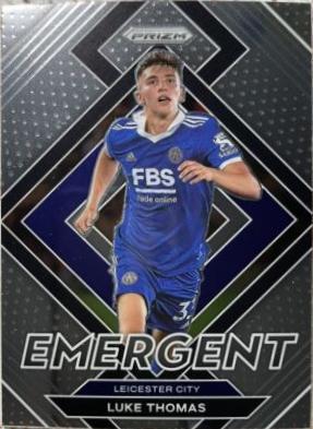 Luke Thomas #7 Soccer Cards 2022 Panini Prizm Premier League Emergent