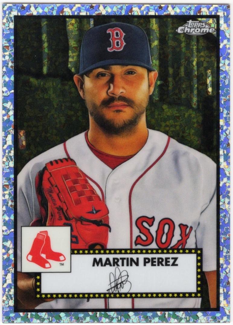 Martin Perez [Rose Gold Mini Diamond Refractor] #378