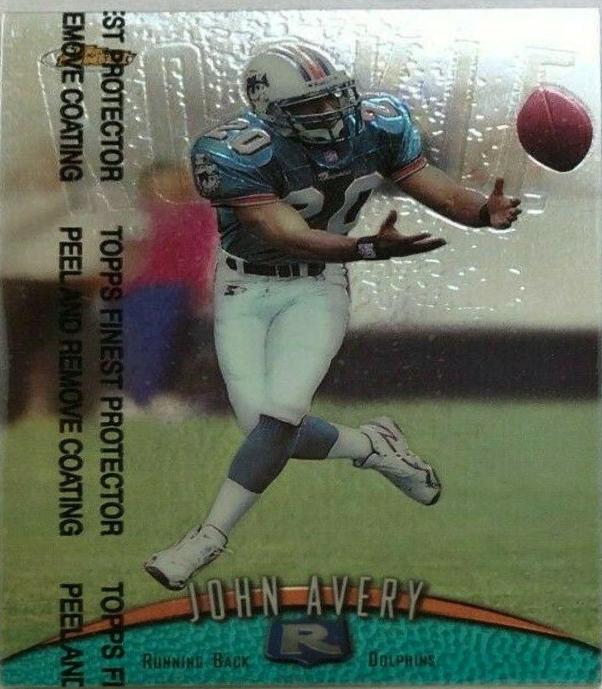John Avery #137 1998 Topps Finest Football