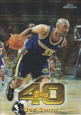 Joe Smith #T17 Basketball Cards 1997 Topps Chrome Topps 40