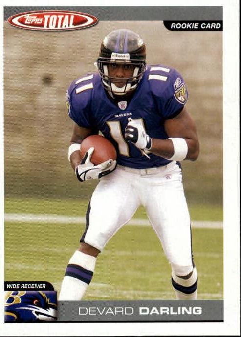 Devard Darling #340 Football Cards 2004 Topps Total