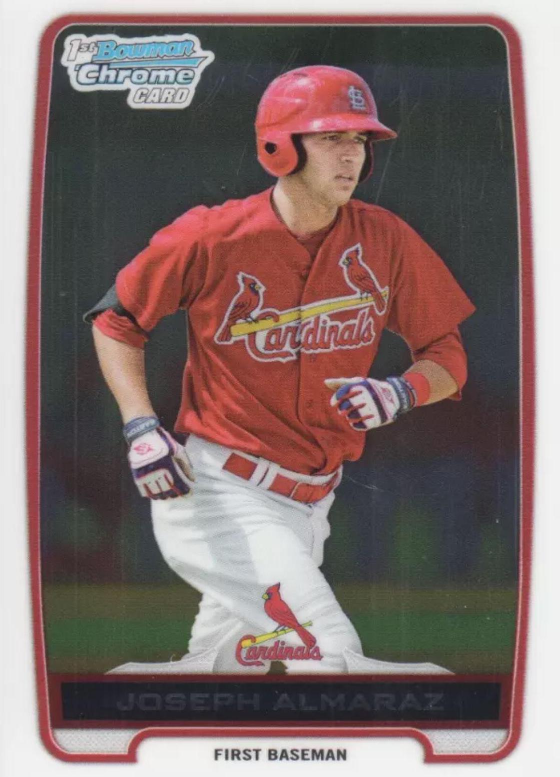 Joseph Almaraz #BDPP140 2012 Bowman Chrome Draft Picks & Prospects Baseball