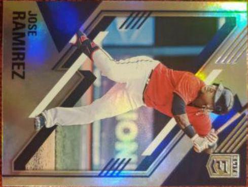 Jose Ramirez #3 Baseball Cards 2021 Panini Chronicles Elite
