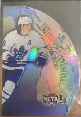 Mitch Marner #PM-9 Hockey Cards 2021 Skybox Metal Universe Planet