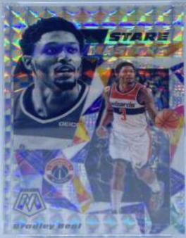 Bradley Beal #3 Basketball Cards 2019 Panini Mosaic Stare Masters