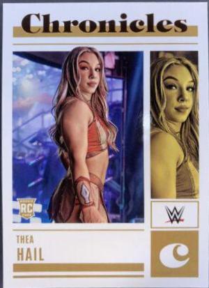 Thea Hail #61 Wrestling Cards 2023 Panini Chronicles WWE