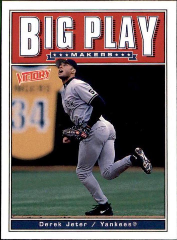Derek Jeter #265 1999 Upper Deck Victory Baseball
