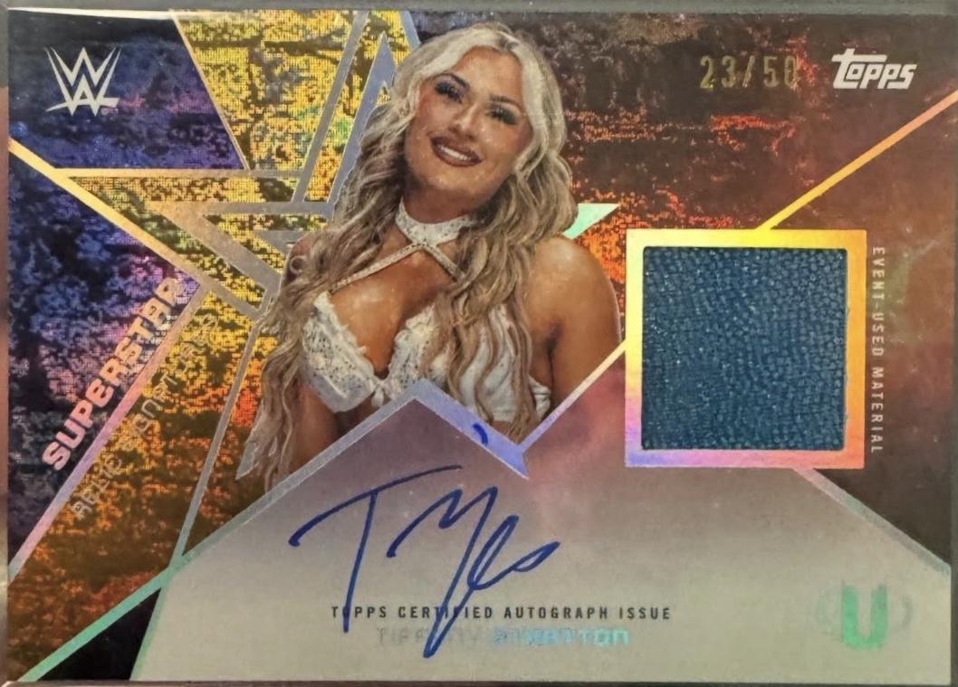 Tiffany Stratton [Gold Stone] #SRS-TST Prices | 2025 Topps