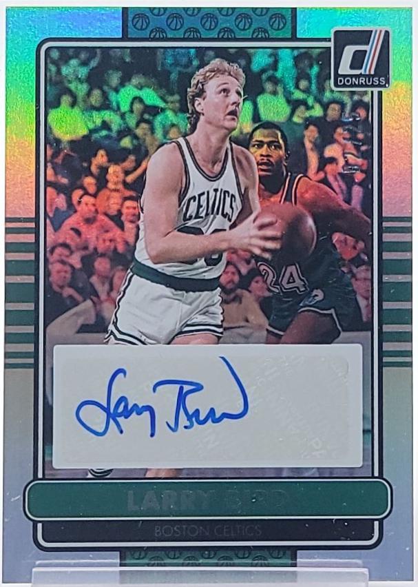 Larry Bird #17 Basketball Cards 2024 Panini Donruss Retro Autograph