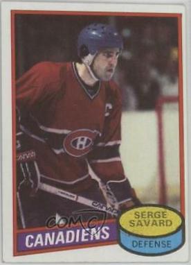 Serge Savard #26 Hockey Cards 1980 Topps