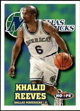 Khalid Reeves #41 Basketball Cards 1997 Hoops