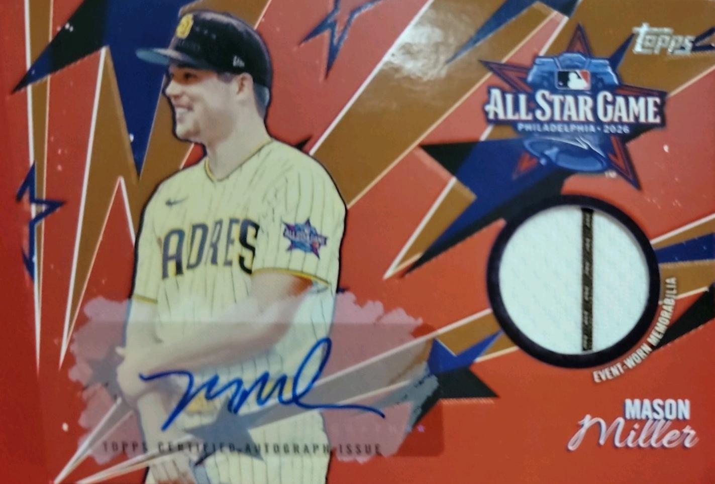Mason Miller [Gold] #AS-MMI Prices | 2026 Topps Update All-Star ...