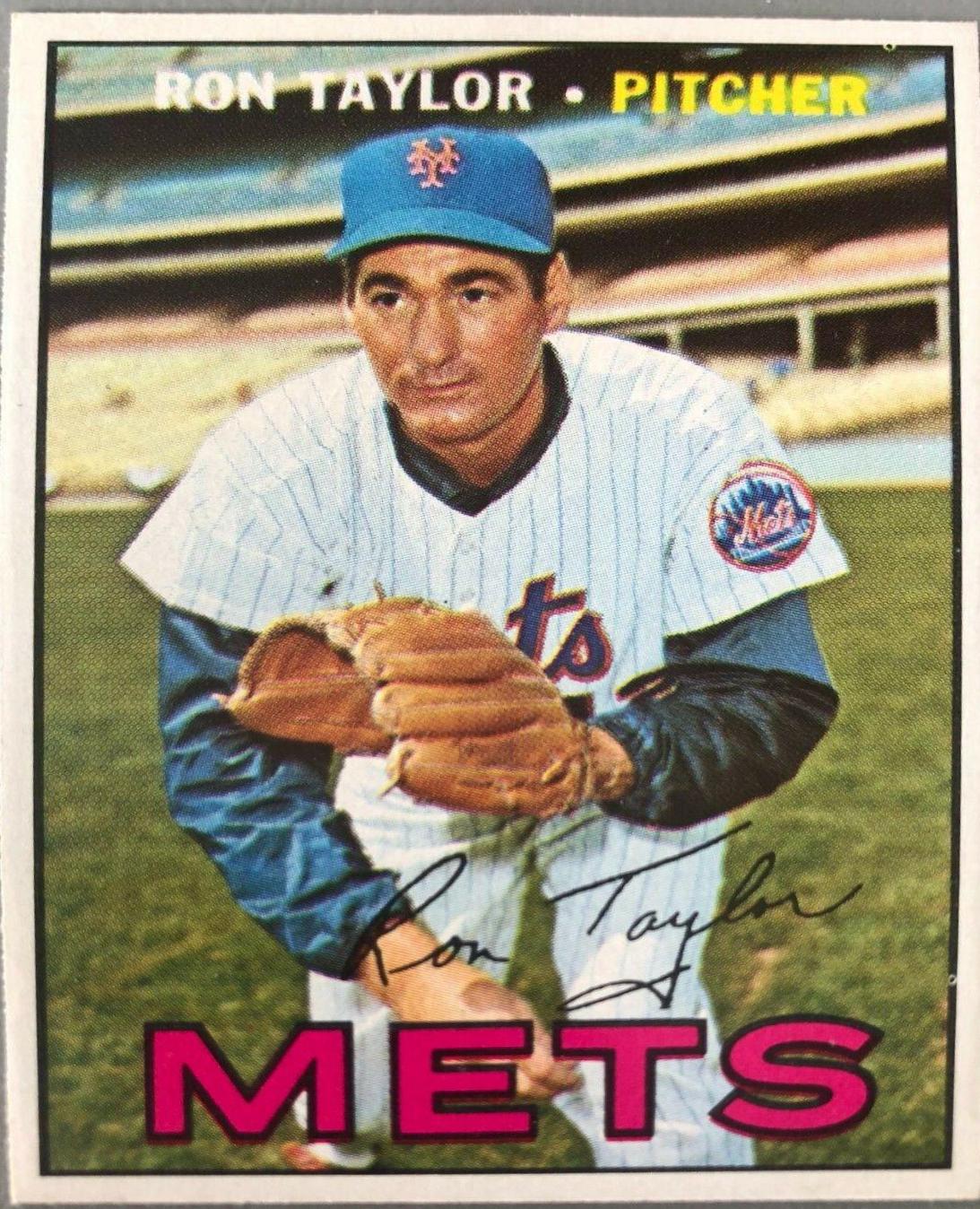 Ron Taylor #606 1967 Topps Baseball