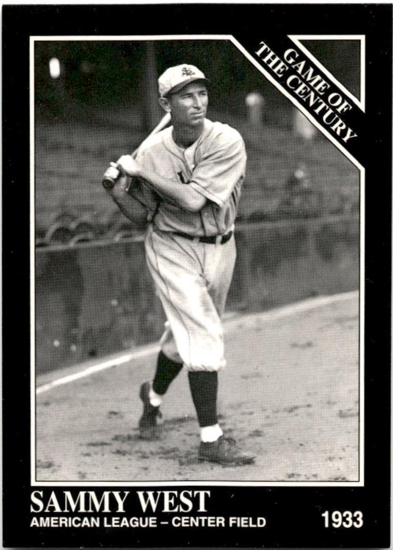 Sammy West #679 Baseball Cards 1993 Conlon Collection