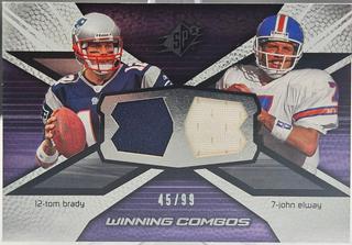 John Elway / Tom Brady