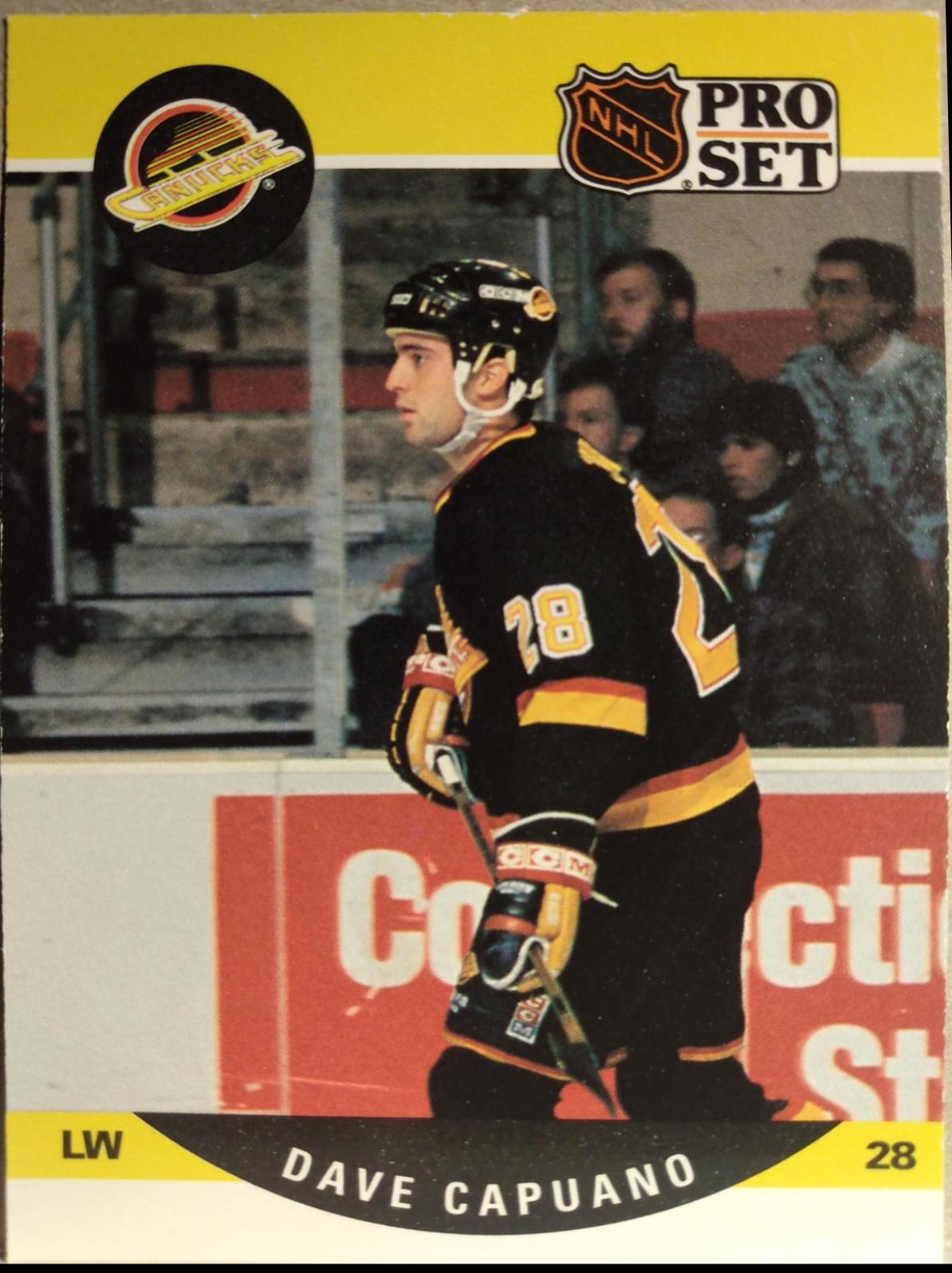 Dave Capuano #543 Hockey Cards 1990 Pro Set