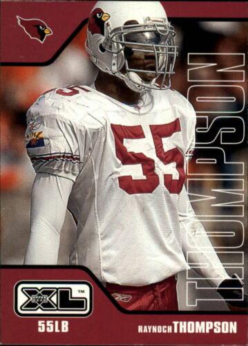 Raynoch Thompson #9 Football Cards 2002 Upper Deck XL