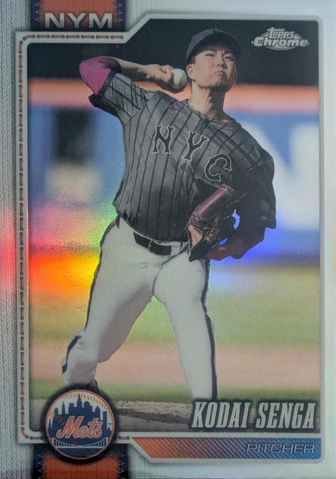 Kodai Senga [Refractor] (2026 Topps Chrome)