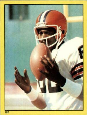 Ozzie Newsome #192 1982 Topps Stickers Football