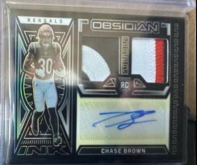 Chase Brown [Yellow Electric Etch] #34
