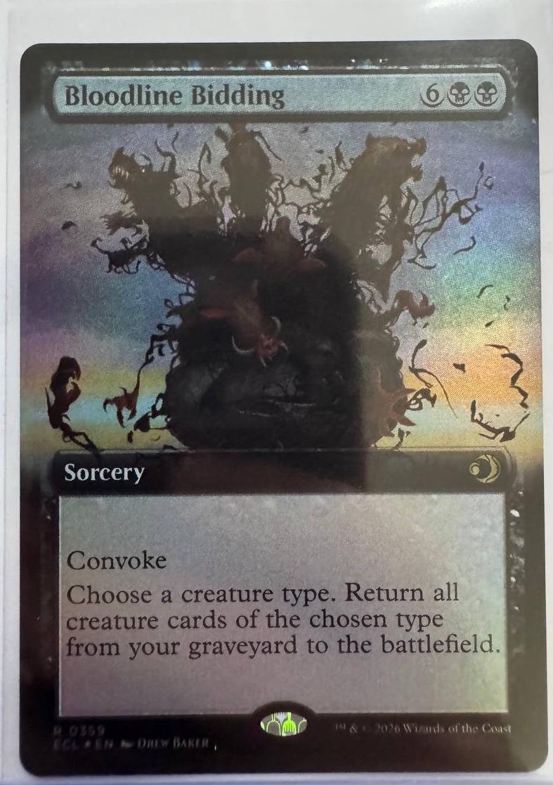 血統の召集/Bloodline Bidding フラクチャー・Foil 英語版 Bloodline Bidding [Extended Art Foil] #359 Prices | Magic Lorwyn