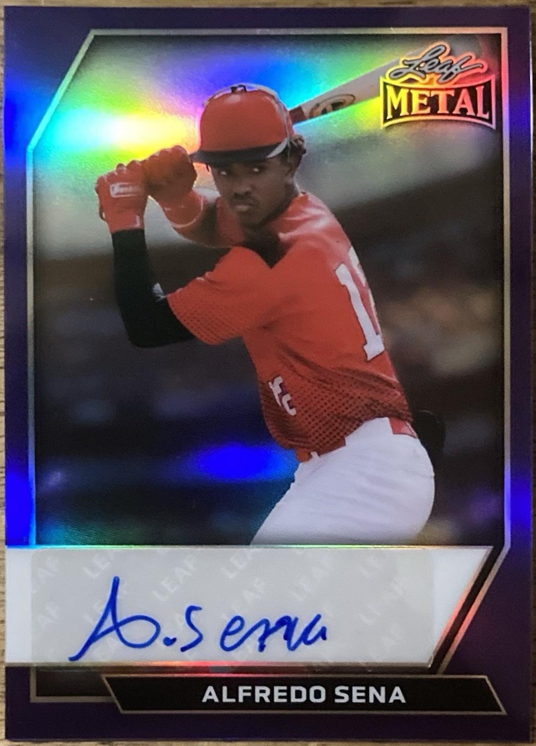 Alfredo Sena [Prismatic Purple] #BA-AS2