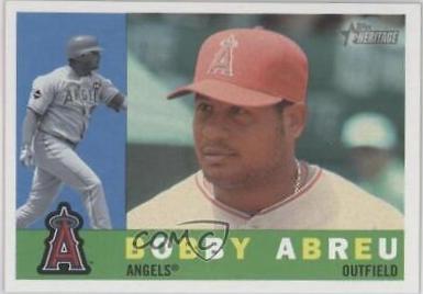 Bobby Abreu #691 Baseball Cards 2009 Topps Heritage